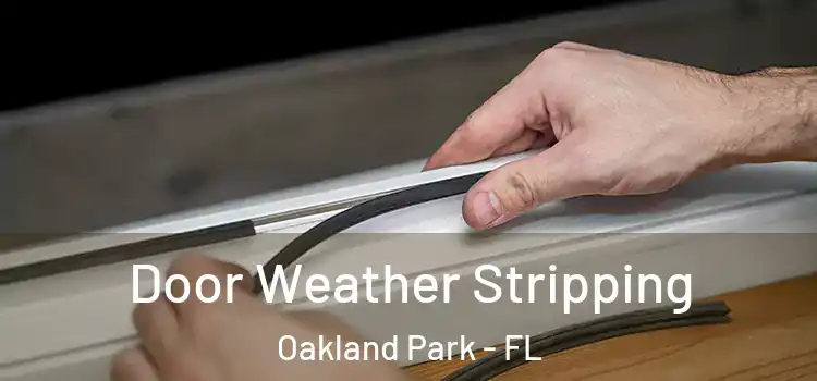 Door Weather Stripping Oakland Park - FL