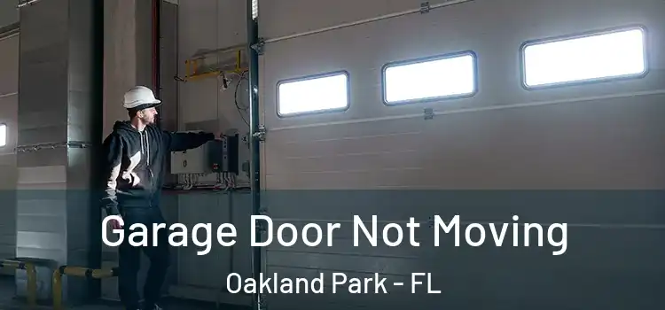 Garage Door Not Moving Oakland Park - FL