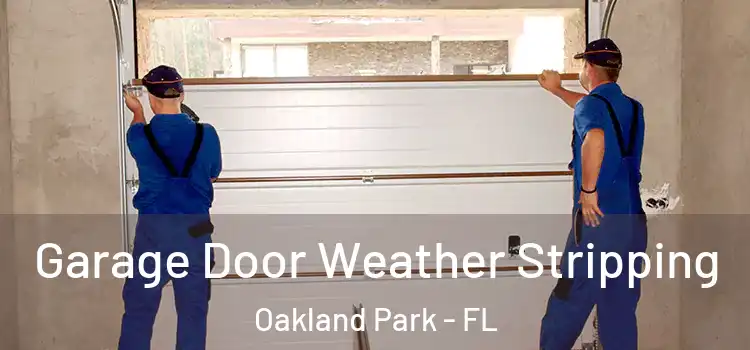  Garage Door Weather Stripping Oakland Park - FL