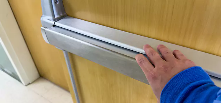 Installing a Push Bar on a Door Oakland Park